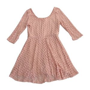 AUW Pink Knit Dress